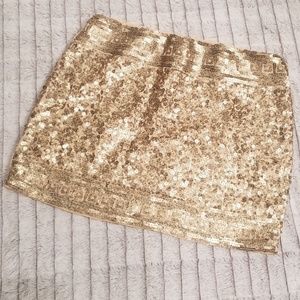 Sequin Mini skirt